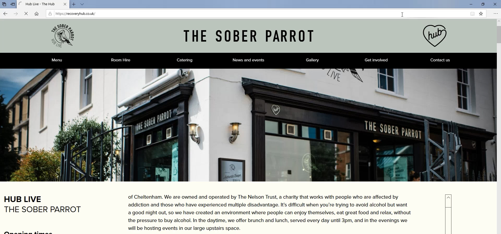 The Recovery Hub | Website Build by Tang Marketing