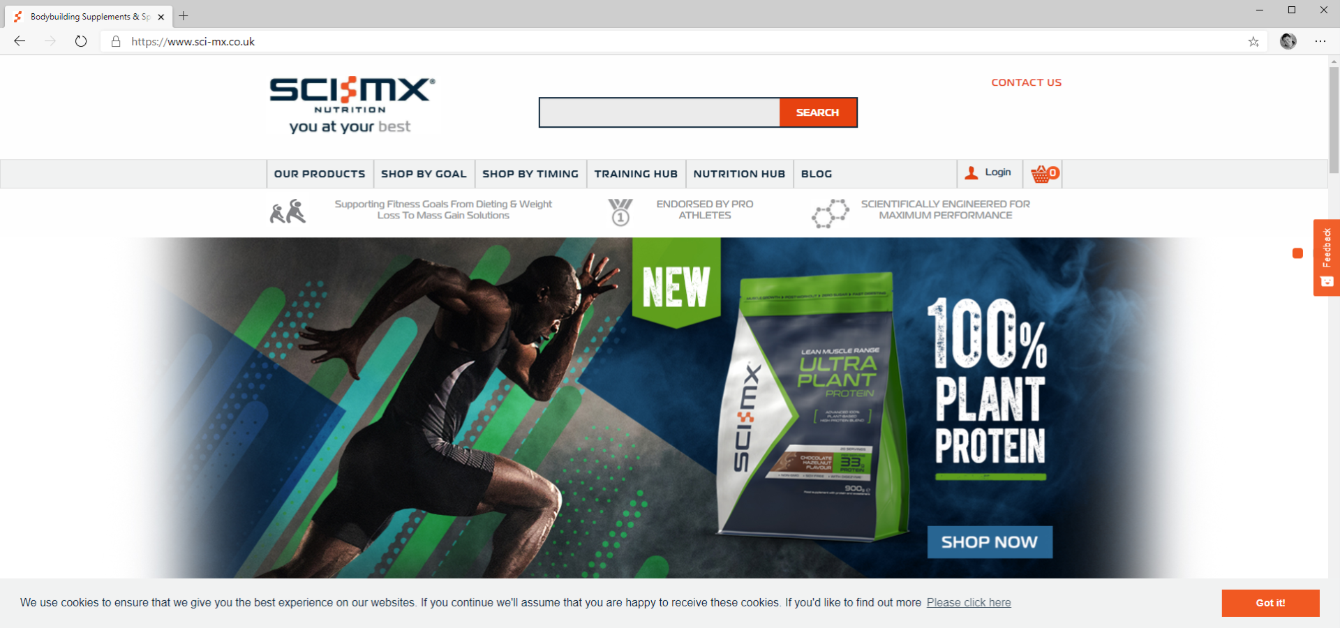 Sci-MX | Ecommerce Website