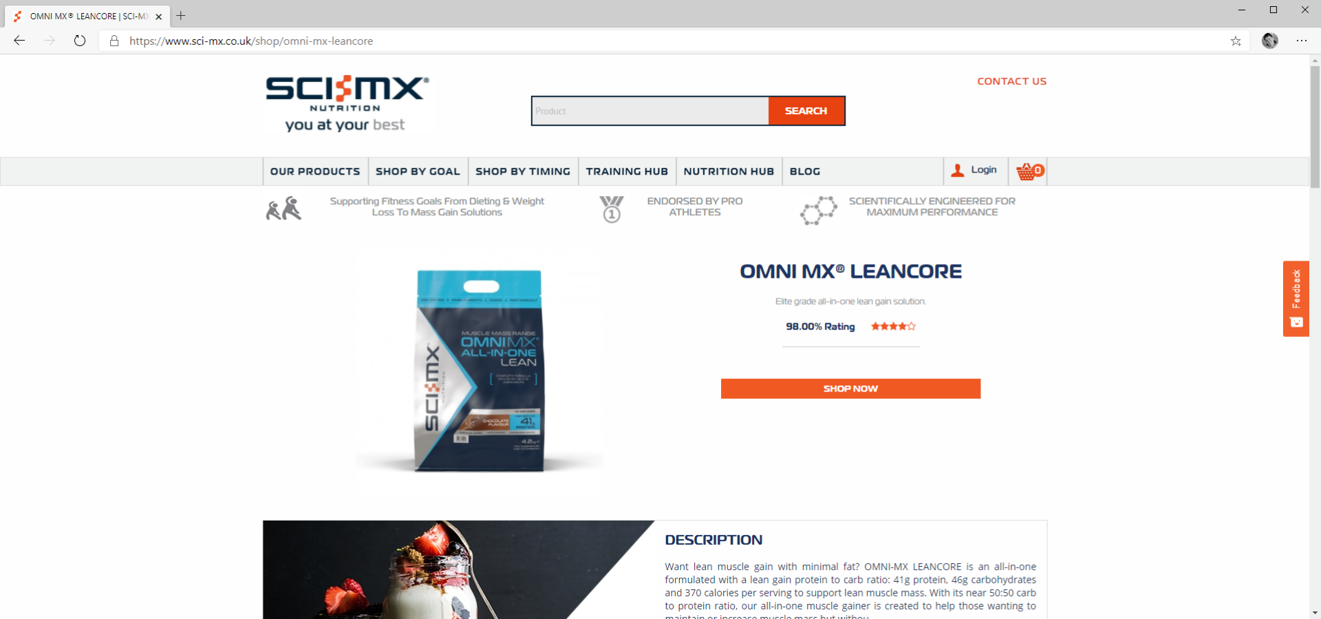 Sci-MX | Ecommerce Website